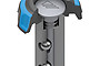 Приводной квадрат ключа Gedore DREMASTER K с приспособлением для защиты от потери и нажимной кнопкой для снятия