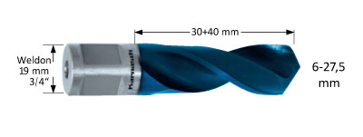 Спиральное сверло Drill-Line