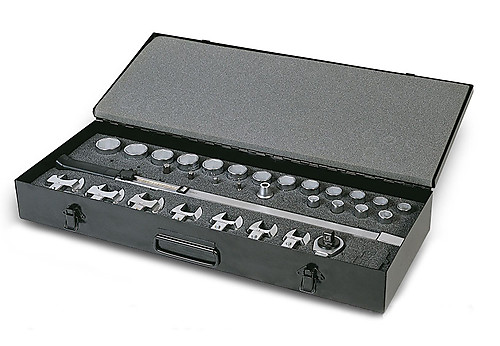 Ключ динамометрический TECNOGI с набором насадок - серия 900С